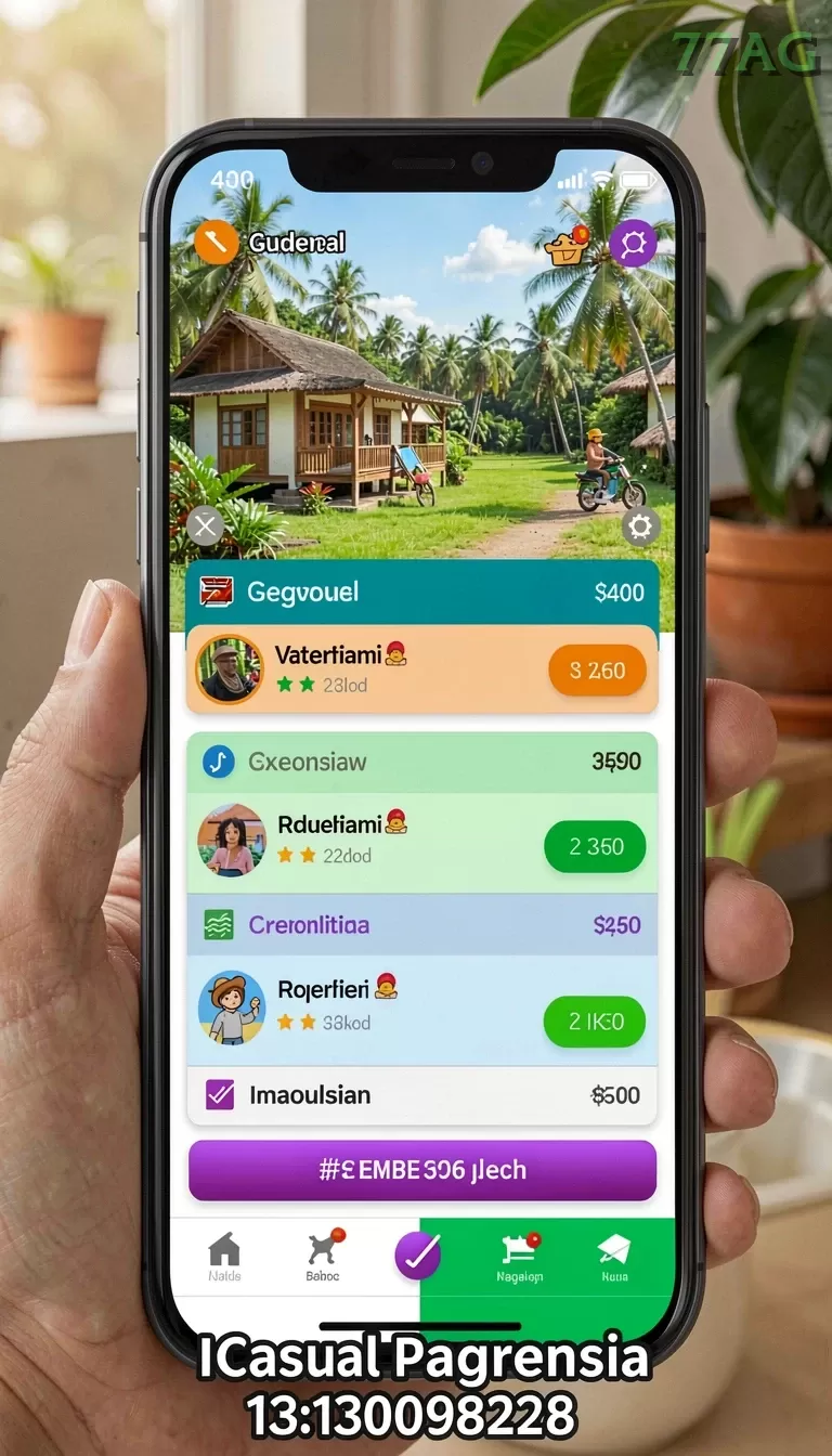 Galeri pratinjau visual 77ag build APK resmi terbaru